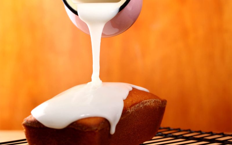 Un poquito más de crema en la Torta de auyama